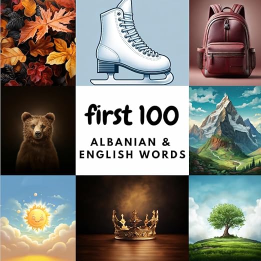 Cover of First 100 Albanian & English Words
