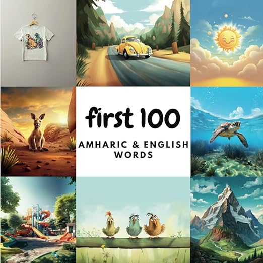 Cover of First 100 Amharic & English Words