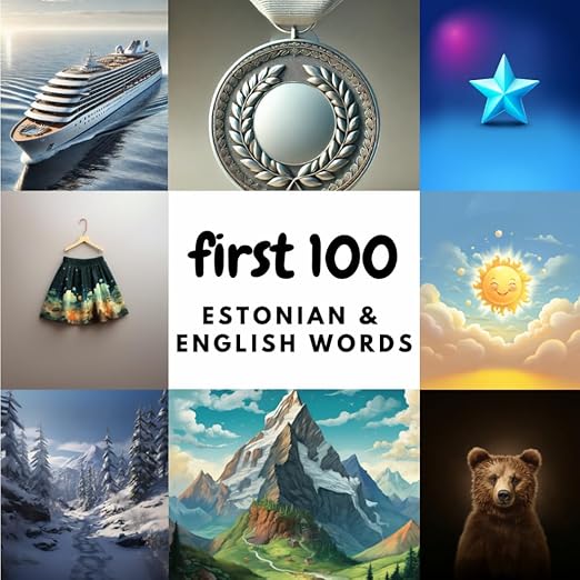 Cover of First 100 Estonian & English Words