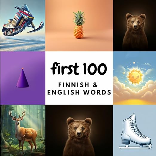 Cover of First 100 Finnish & English Words