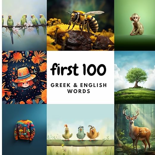 Cover of First 100 Greek & English Words