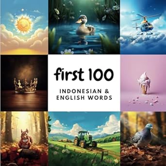 Cover of First 100 Indonesian & English Words