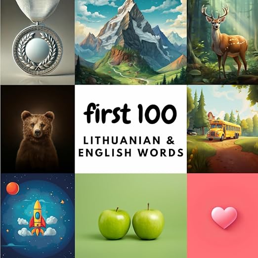 Cover of First 100 Lithuanian & English Words