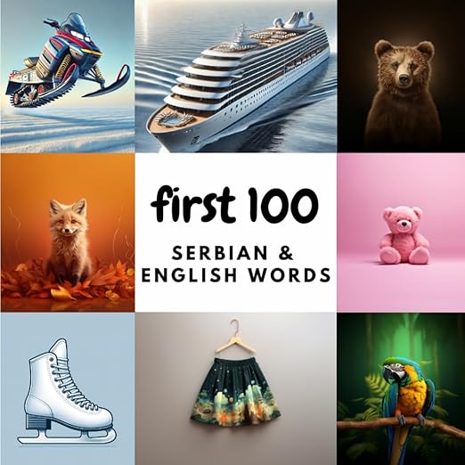 Cover of First 100 Serbian & English Words